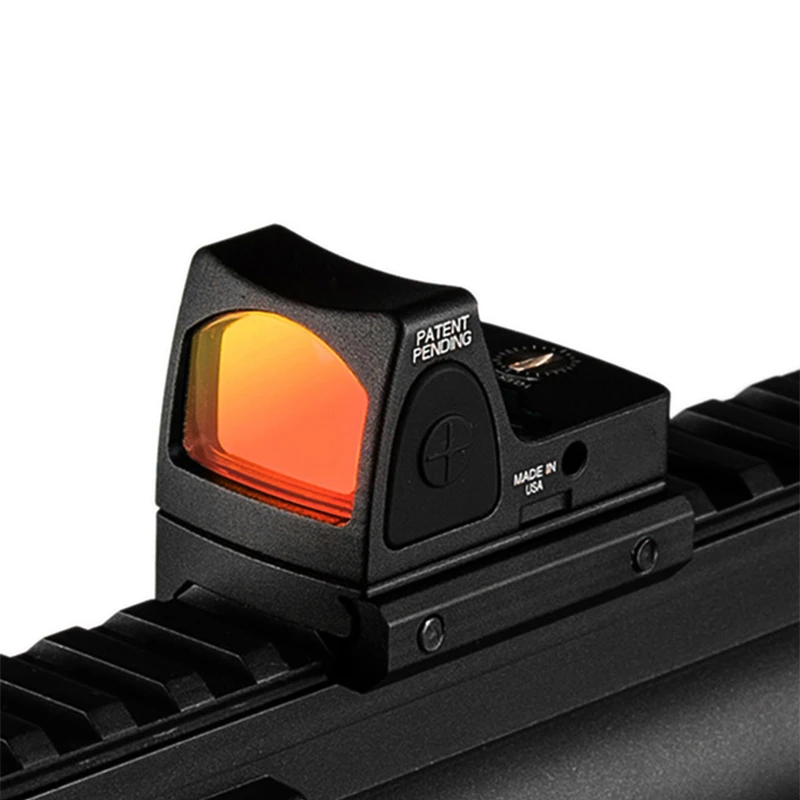 

Tactical RMR Red Dot Sight Micro Pistol Collimator Reflex Scope 3.25 MOA Hunting Riflescope fit 20mm Weaver Rail