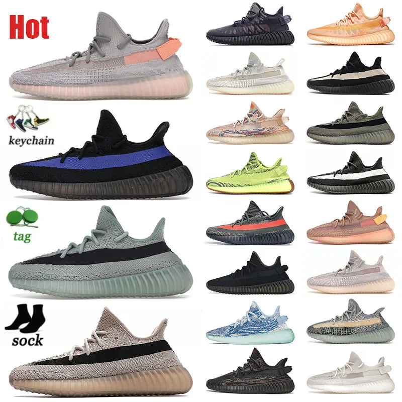 

2023 big size 48 sneakers women mens running shoes Salt Slate Black Onyx Bone Granite Dazzling Blue V2 CMPCT Red Carbon Beluga Static Reflective sports trainers us 13, T44 linen 36-48