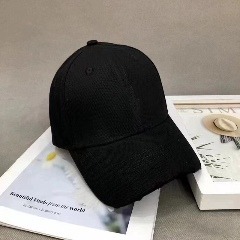 New Men and Woman's Baseball Caps Adjustable Casual Cotton Sun Hats Unisex Solid Color Visor Hats Cap Male Cap Female 2023-image-854336665