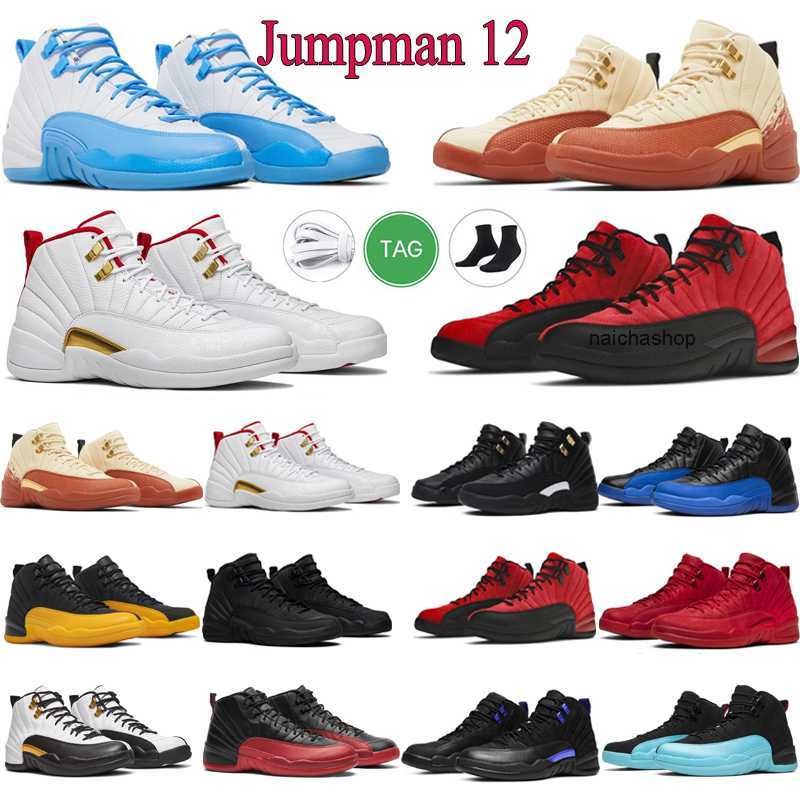 

2023 Designer Jumpman 12s Basketball Shoes 12 Mens Utility Reverse Flu Game Shoe Dark Nylon Cherry Suitable Trainer Awesome Sport Walking Sneakers Si jo, #7