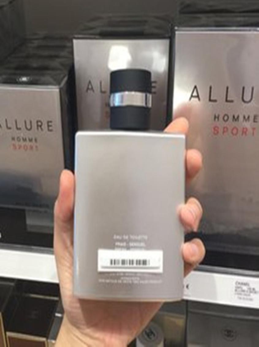 

women men perfume 100ml nice smell ALLURE HOMME SPORT EAU DE TOILETTE Fast Delivery5150093