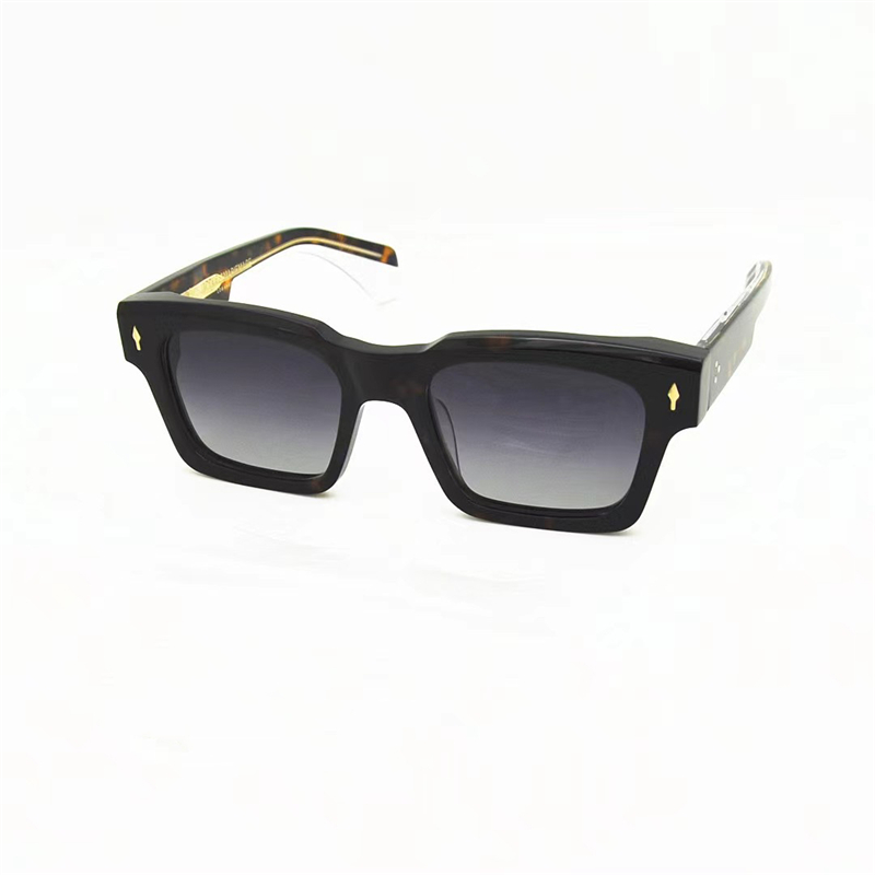 

Sunglasses For Men Women Summer Designers KAINE Style Anti-Ultraviolet Retro Plate Square Frame Random Box