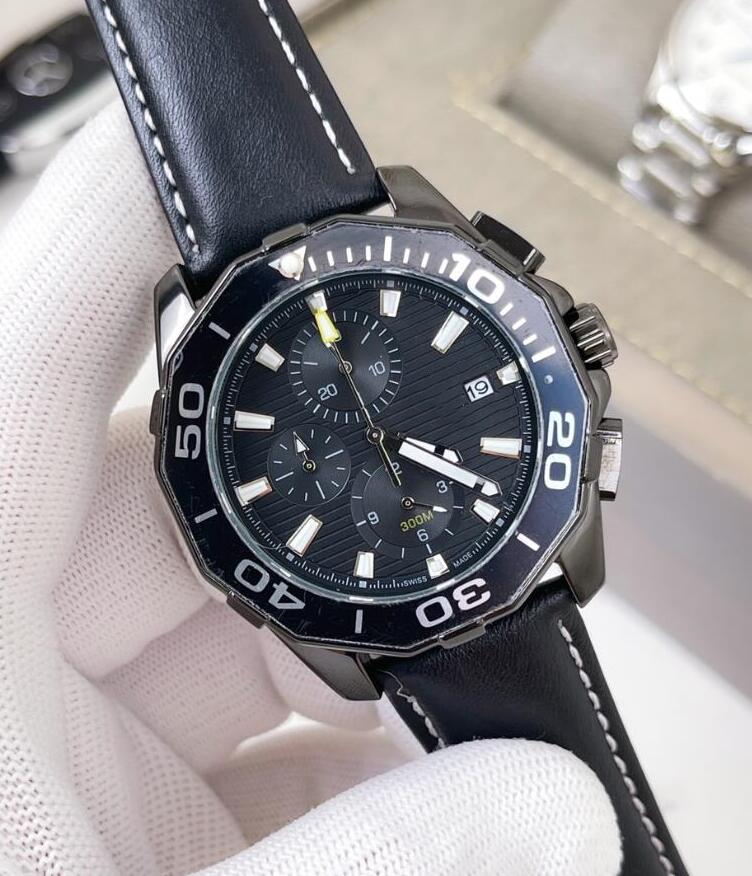 

2023 Mens watch designer luxury tag heuerity watches 43mm sliding movement stainless steel strap automatic Quartz luminous waterproof movement men wristwatches, 10
