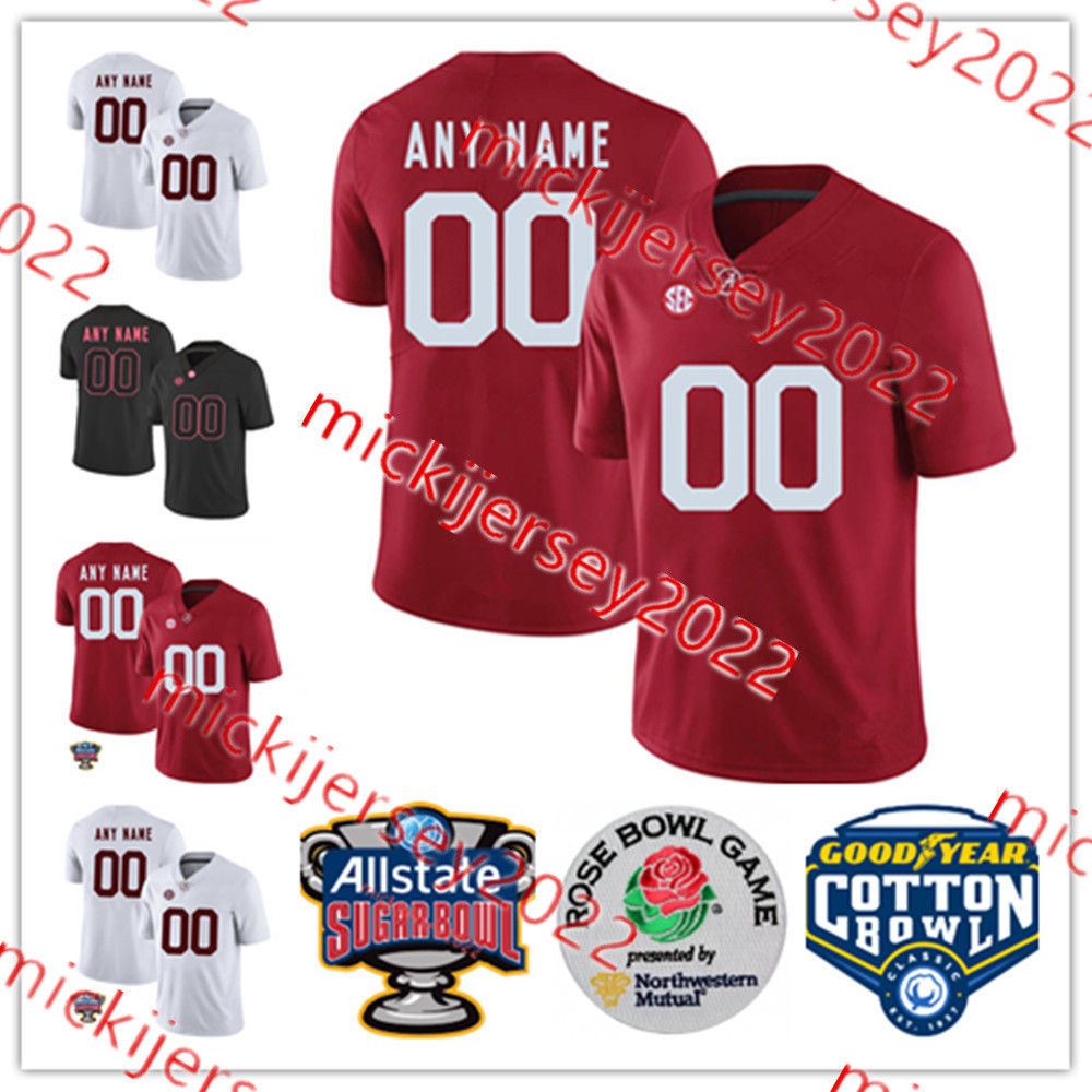 

James Brockermeyer Alabama Crimson Tide Football Jersey Jah-Marien Latham Malachi Moore Isaiah Hastings Traeshon Holden Jaeden Roberts Jake Pope Alabama Jerseys, Crimson /2021 patch