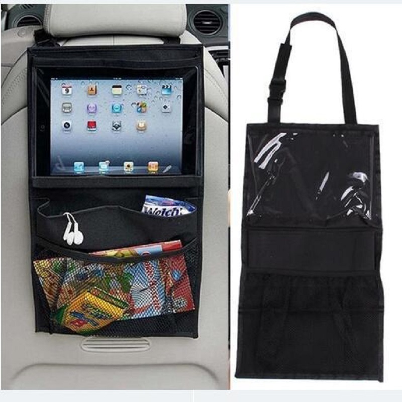 

Auto Car Seat Organizer Holder Multi-Pocket Travel Storage Hanging Tablet Mummy Bags Baby Car Seat Back Bag For Ipad Hanging Bag
