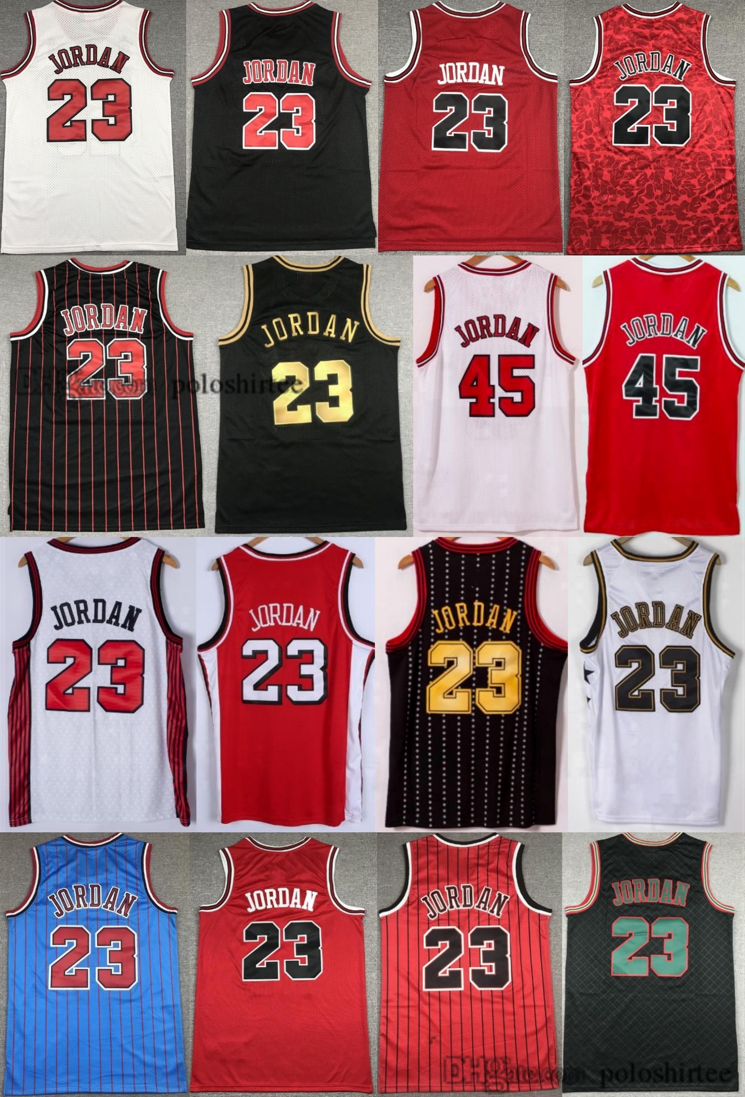 

Michael 23 MJ Basketball Jerseys City 45 J D Jersey edition Men Kids Youth Breathable mesh, As photo