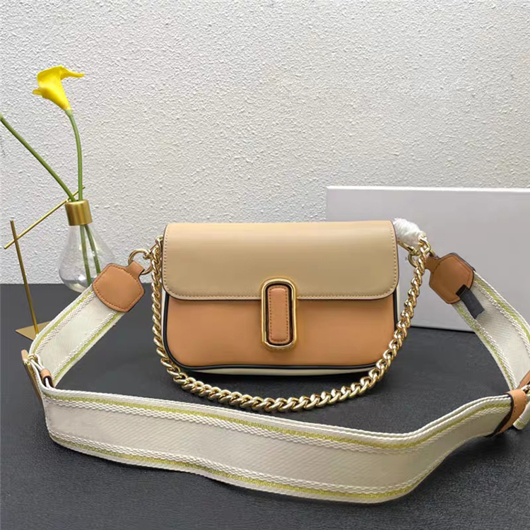 

Womens Mens Marc jocobs the tote baguette Bag luxury Designer Marcie purses COOL Envelope bags Shoulder handbag Crossbody square clutch chain marcelo retro burlon, White