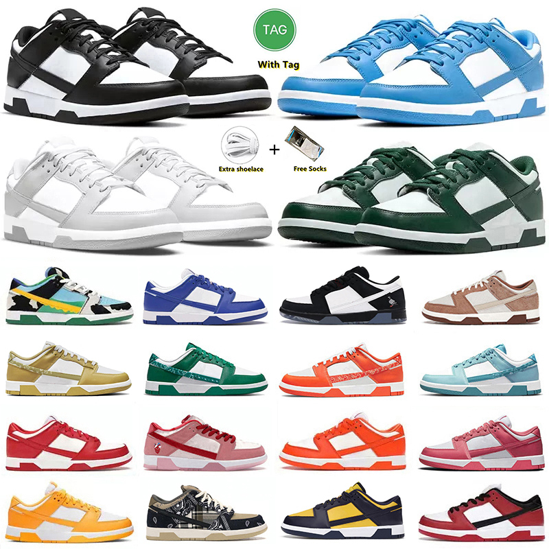 

Designer Shoe Panda Chunky Dunky Chicago low Grey Fog University Blue Paisley Michigan Varsity Green Glow Valentines Day Medium Curry Sneakers for Men and Women, Item#34