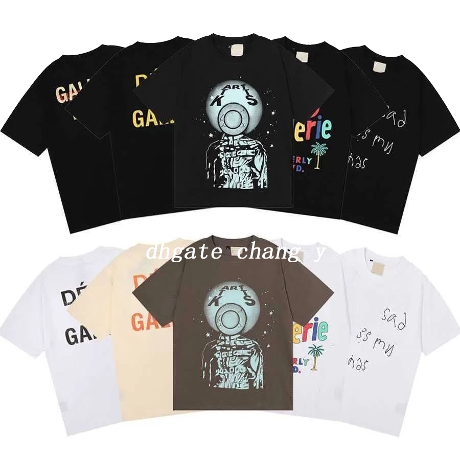 

Tees Mens t Shirts Designer Print Galleryes Depts Casual Men Women Shirt Clothing Street Retro Short Sleeve Clothes95h9 -5XL 848785241