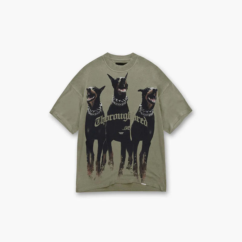 

Men' T-shirts Represent Pinscher Doberman Dog High Street Tee Spring Summer Fashion Skateboard Women 2e9nq, Black