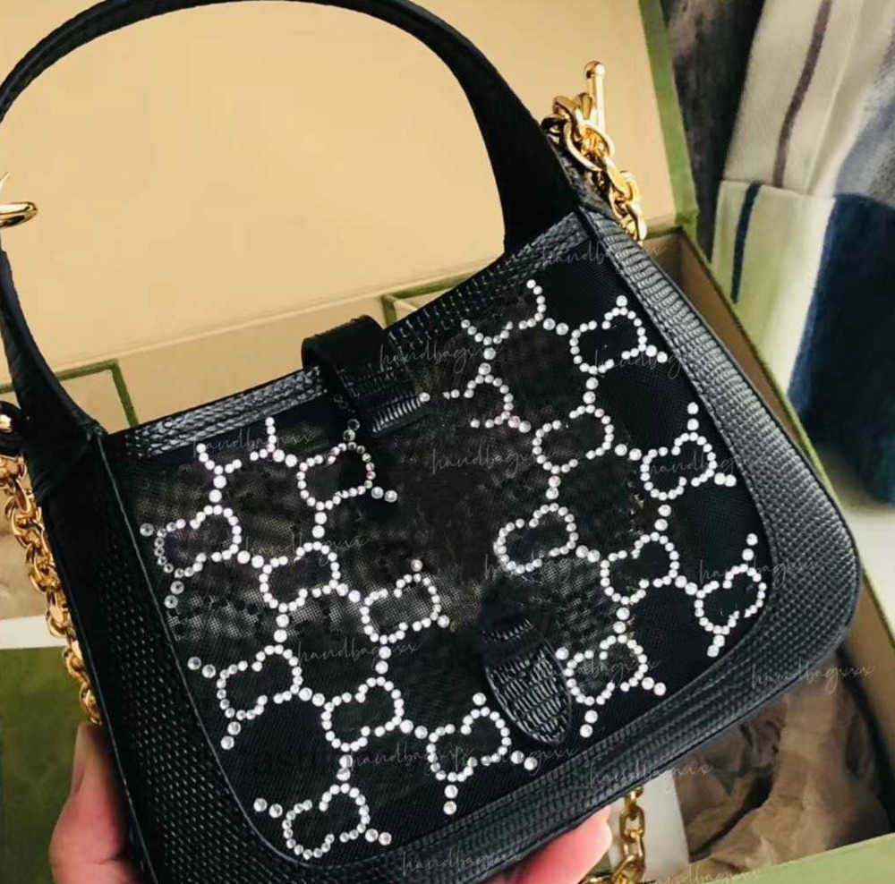 

Designer womens new 2023 Bags handbag Cross body Pearl Straps Leather bag Fashoin brand womens Messenger handbag, Black