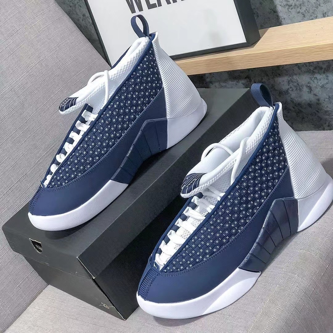 

Jumpmans 15 Men Match Basketball Shoes 15s Obsidian Stealth Mens outdoor Platform trainers sports sneakers 40-46