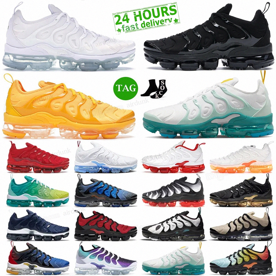 

Tn Plus Men Women vapor Running Shoes Trainers maxes Triple Black Orange Blue Atlanta White Pink Silver Wolf vapormaxes Outdoor maxs trocbs#, 37