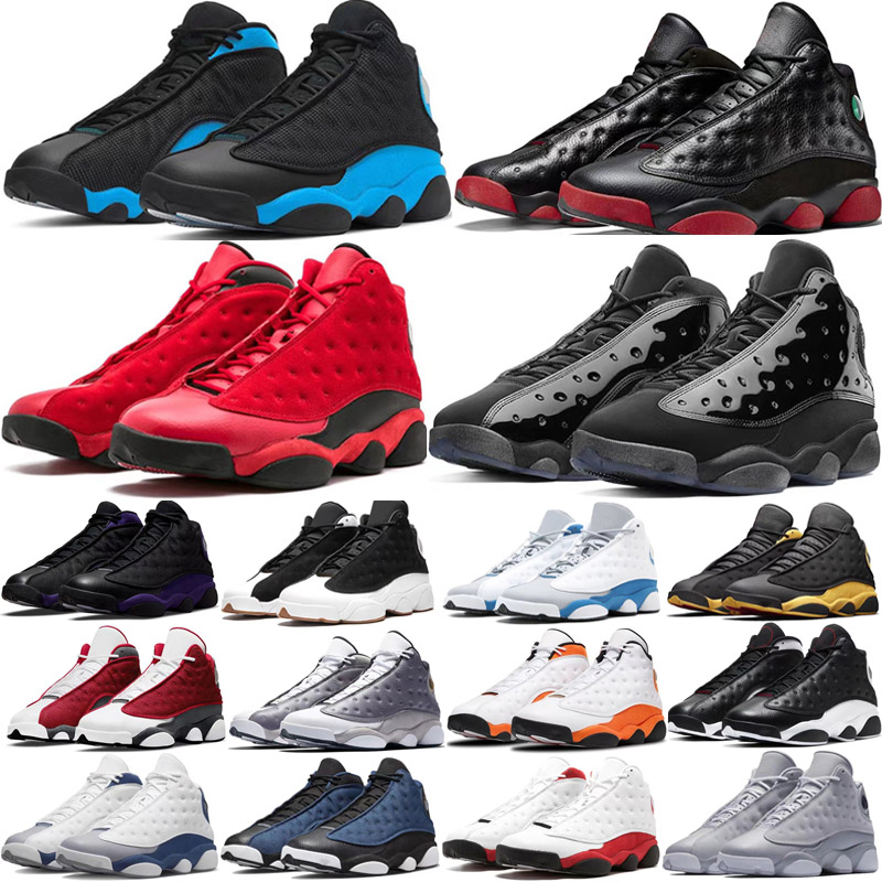 

Mens 13 OG Basketball shoes Jumpman Utility 13s Reverse Flu Game Royal Taxi Michigan University Gold Indigo Gamma Blue Twist OVO White men trainers sports sneakers, 11