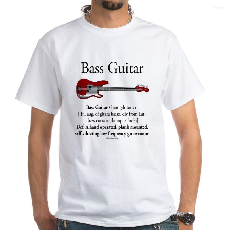 

Men's T Shirts Bass Guitar LFG Light T-Shirt Band, Red