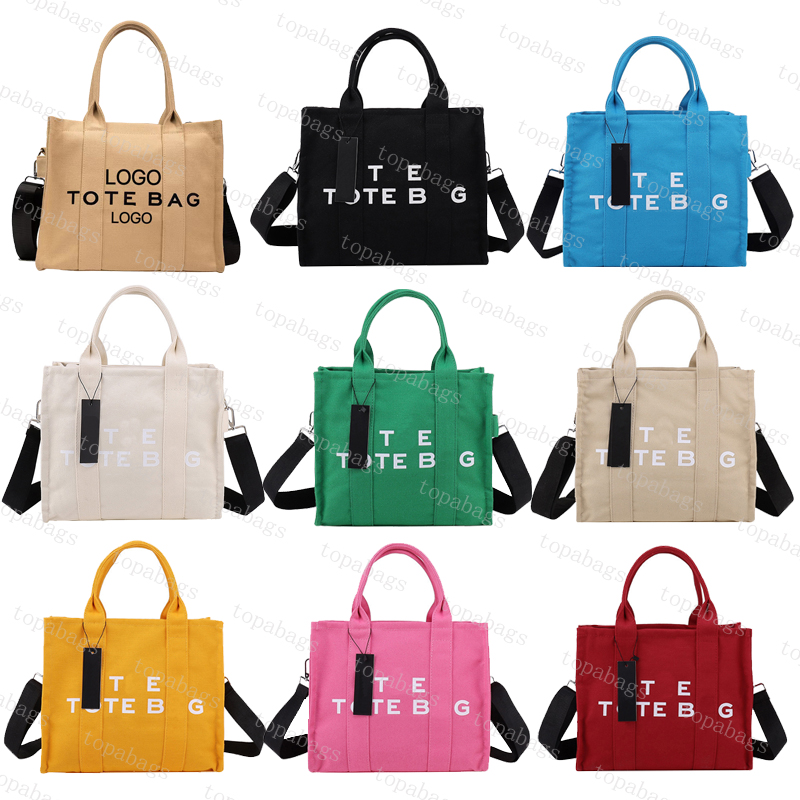 

The Designer Bag Womens Luxury Handbags Marc Tote Bag Crossbody Shoulder Totes Bags Canvas Marcjocobs Shopping Handbag, Item6 yellow