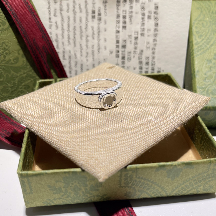 

Woman Band Rings Designer Fashion Gouble G Wedding Ring Luxury Jewelry Women Men Gift GGity 453612