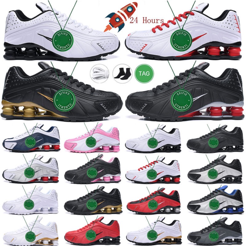 

2023 shox tl r4 running shoes sports shoes men women og triple black white x sunrise speed red lime blast silver green grey mens shoxs blue outdoor sport sneakers size 12, Color # 18