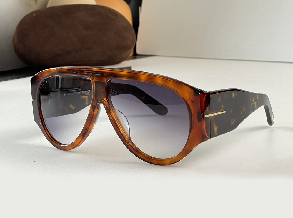 Oversize Wrap Sunglasses for Women Men Havana Brown Shaded Sun Glasses Sunnies Designers Sunglasses Sonnenbrille Sun Shades UV400 Eyewear wth Box-image-854188790