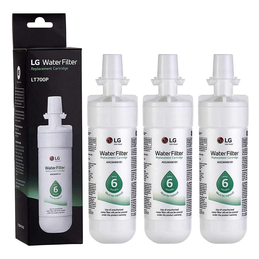 

LG LT700P Refrigerator Water Filter, ADQ36006101/ADQ36006102, 3 Pack