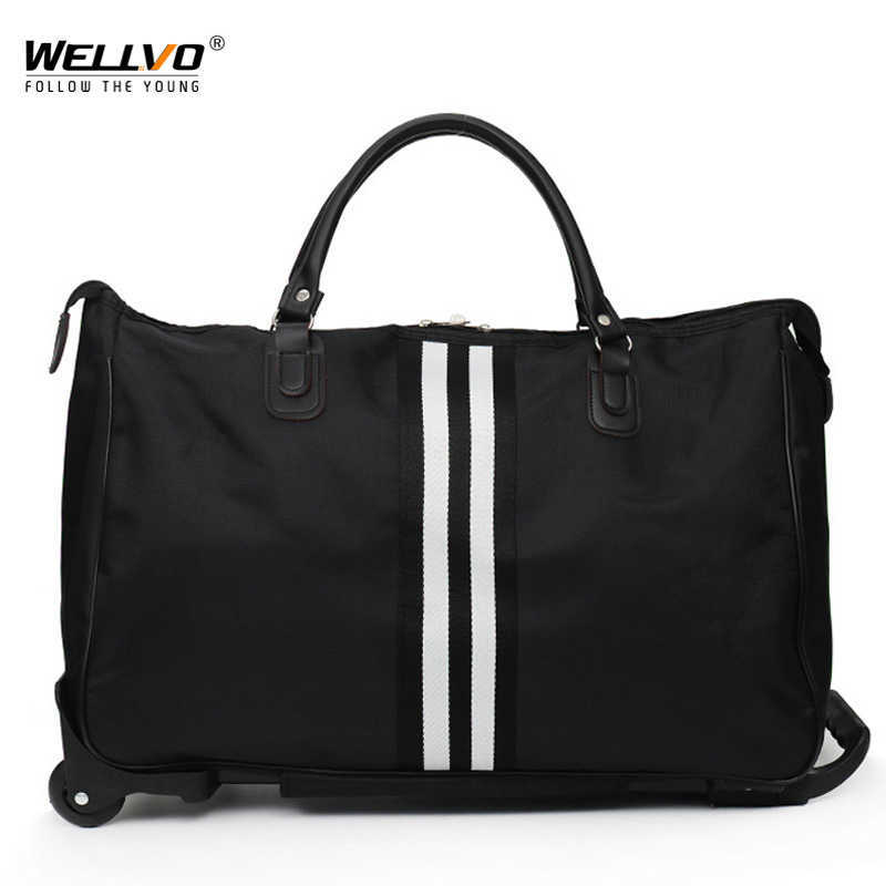 

Duffel Bags Wheeled Bag For Women Travel bag with 2 Wheels Trolly Bag For Traveling Large Rolling Hand Cabin Luggage Suitcase Bags XA225ZC J230327, Style 1 m