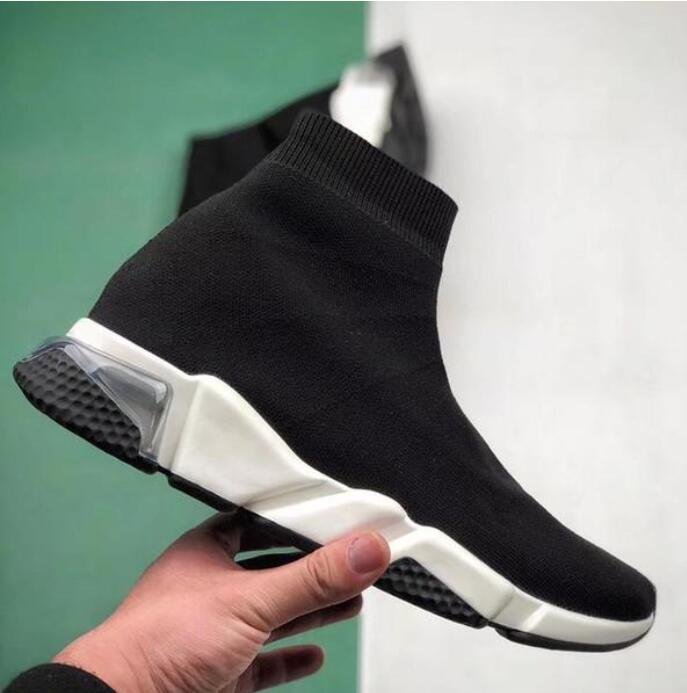 

2023 Top Quality Speed Trainer Socks shoes for men& women Triple black white red Casual shoes Fashion Designer Sneakers ankle boot, C1ize33