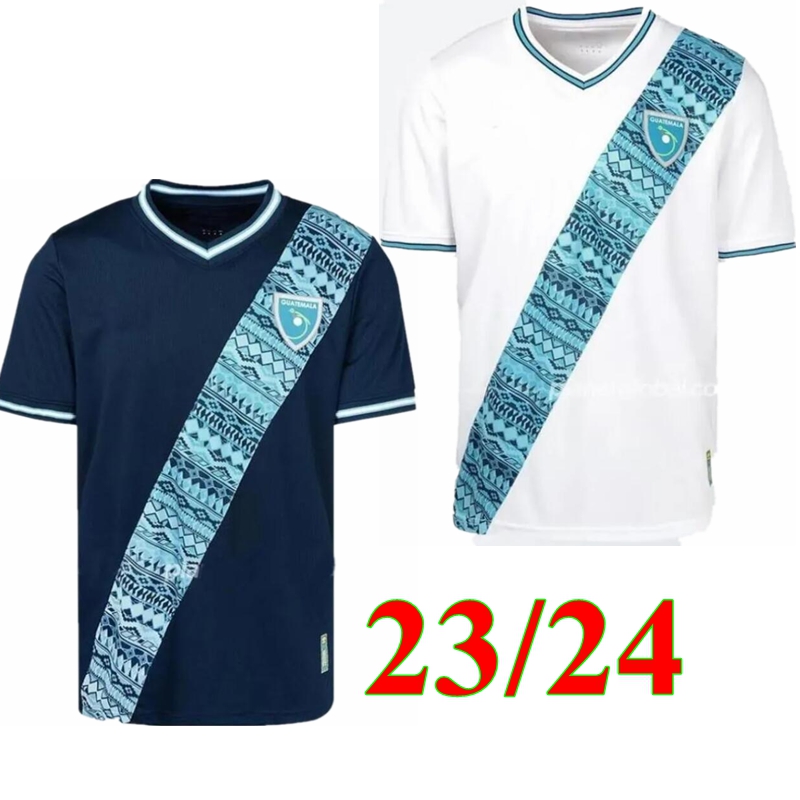 

2023 2024 Guatemala National Team Mens Soccer Jerseys 23 24 LOM CEBALLOS PELEG OSCAR SANTIS Home White Away Football Shirts Adult Uniforms, Black