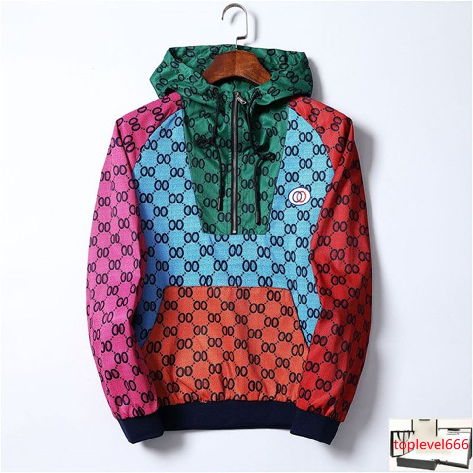 

2023 Designer mens jacket Spring and Autumn windrunner tee fashion hooded sports windbreaker casual zipper jackets clothing 0SGI