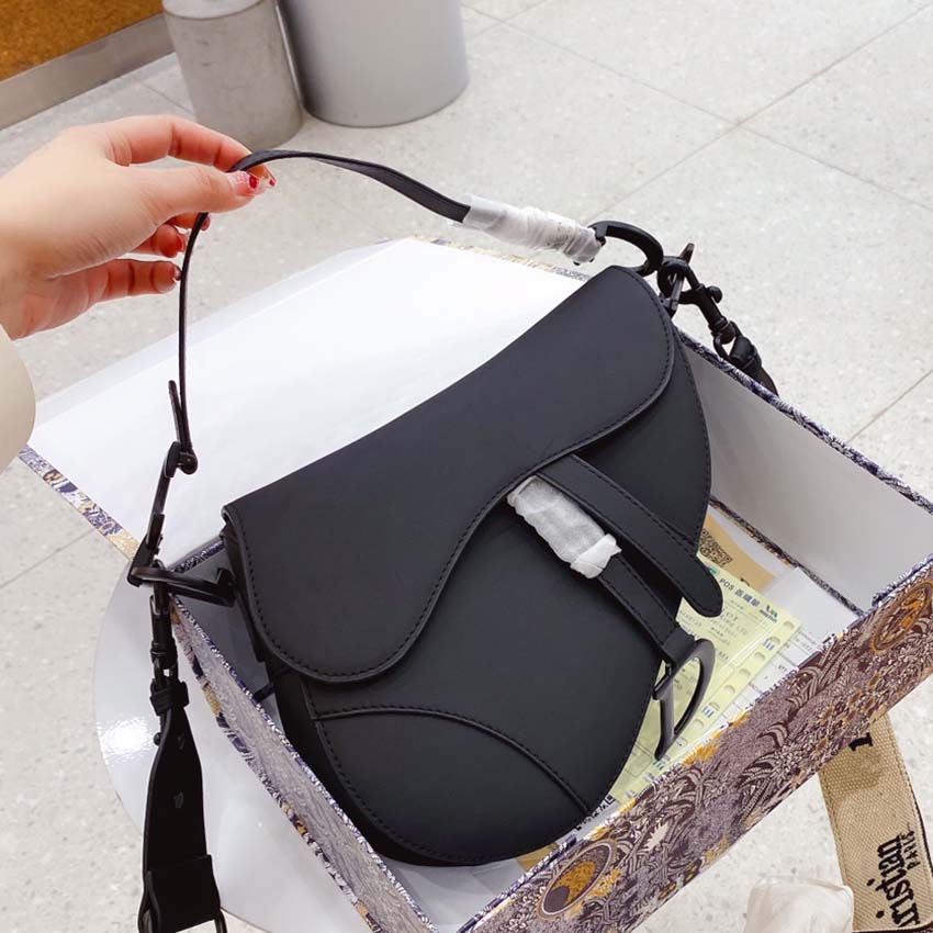 

Handbag Saddles bag with Strap Designer Bag backpacks Tote Wallet magnetic Metal pendant Purses Shoulder bags Womens Crossbody Handbags, # 9