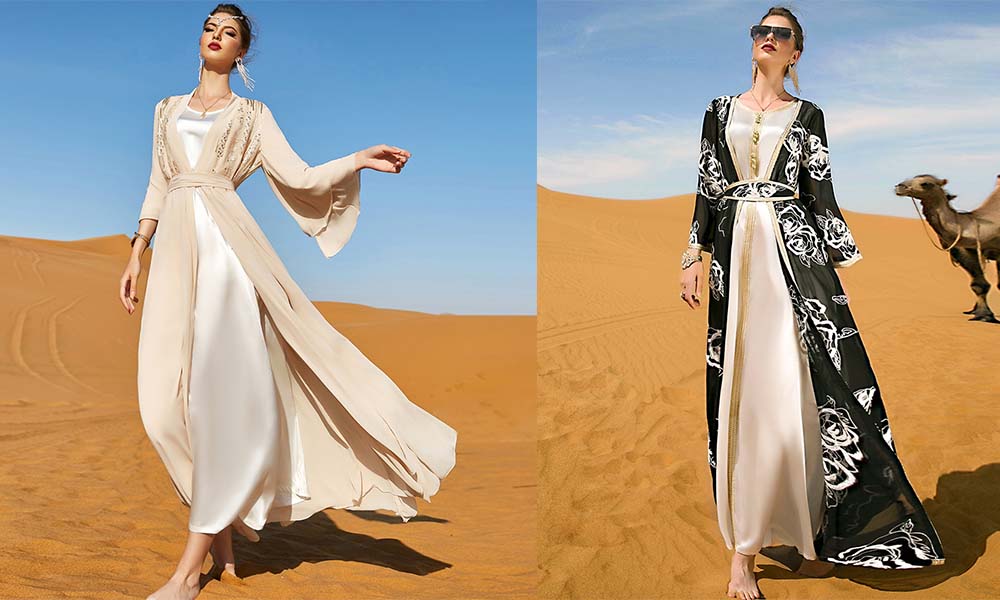 

Womens Two Piece Sets Two Pcs Dress Arabic Design Maxi Dresses Sequins Embroidery Design Long Skirt Slim Shape Design S-XXL, Extra shipping cost