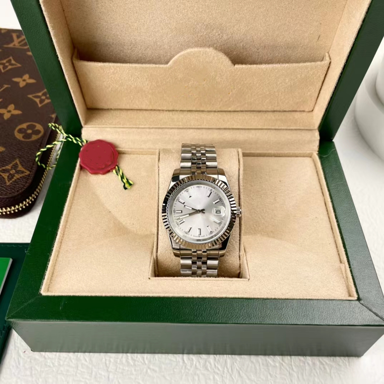 

With original box High-Quality luxury Watch 41mm President Datejust 116334 Sapphire Glass Asia 2813 Movement Mechanical Automatic Mens Watches 39, Style 14 original box+watch