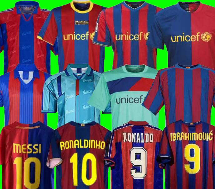 

barcelona Retro soccer jersey 96 97 03 04 05 06 07 08 09 10 11 14 15 RONALDINHO XAVI RIVALDO GUARDIOLA PUYOL Iniesta finals maillot de Barcelonas retro 1899 1999 DAVID, 91/92 away jersey