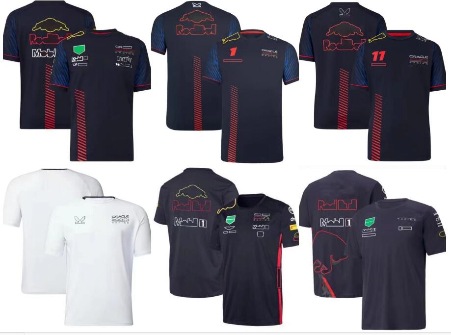 

F1 Formula One racing T-shirt summer short-sleeved shirt with the same custom