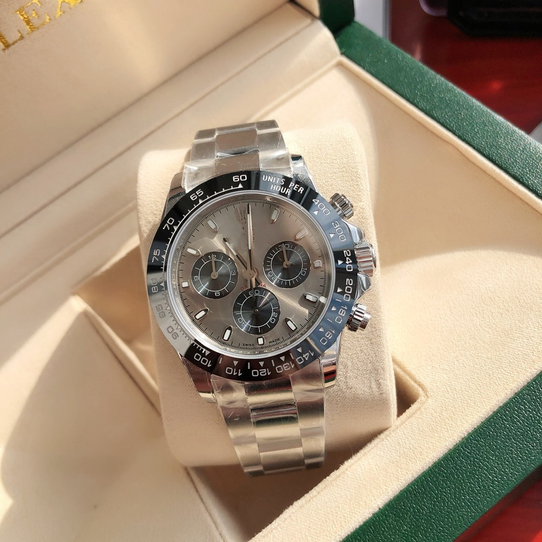 

High quality men's automatic watch 40mm dial 7750 fully automatic mechanical movement 2023, Camel