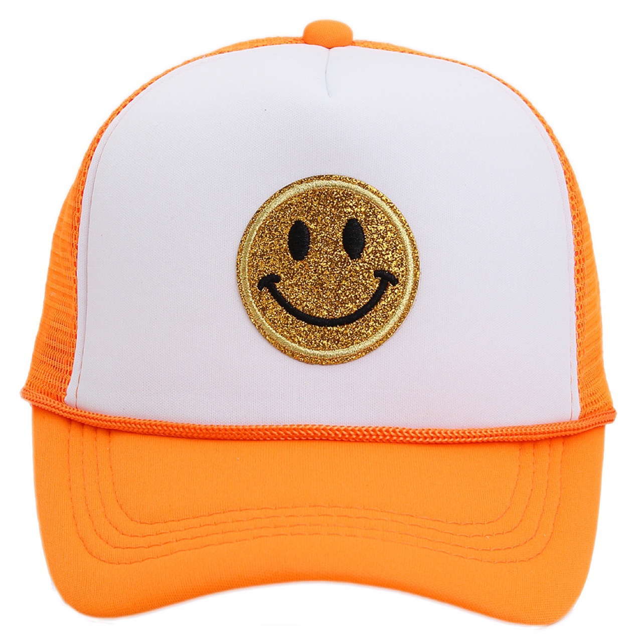 

Designer Baseball Hat Smil Embroidered Fashion Street Colors Trucker Cap High Quality Cotton Casquette for Men Women, Multi