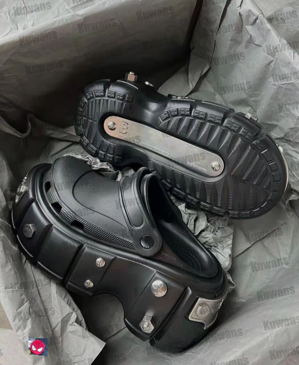 

Balencigas Balencaigaity Hardcrocs Sandals Platform Sandal Chunky Croc Rubber Round Toe b Eva Women Waterproof Designer Luxury Eig, Black