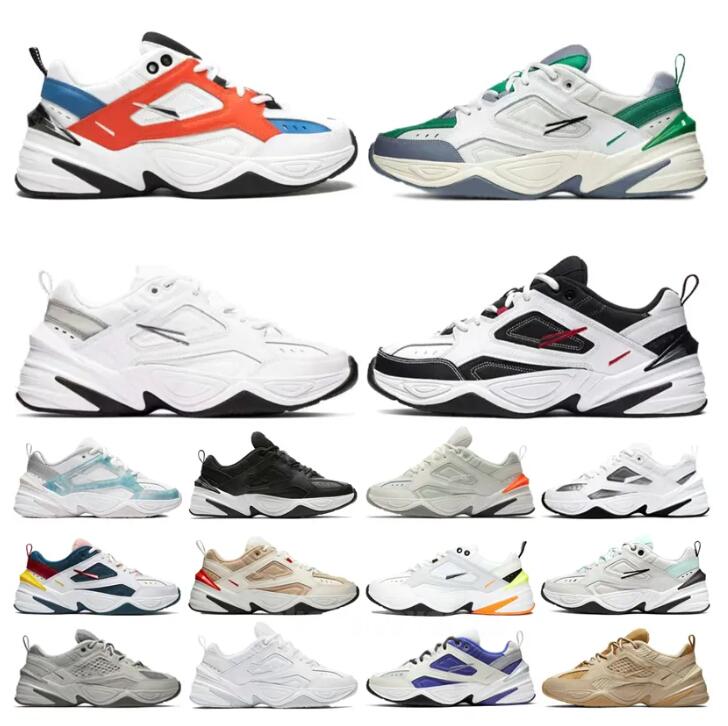 

Fashion M2K Tekno Women Mens Running Shoes Triple White Black Orange Sail Linen Atmosphere Grey Hyper Jade Phantom Olive Grey Dark Grey Racer Designers Sneakers 36-45, 21