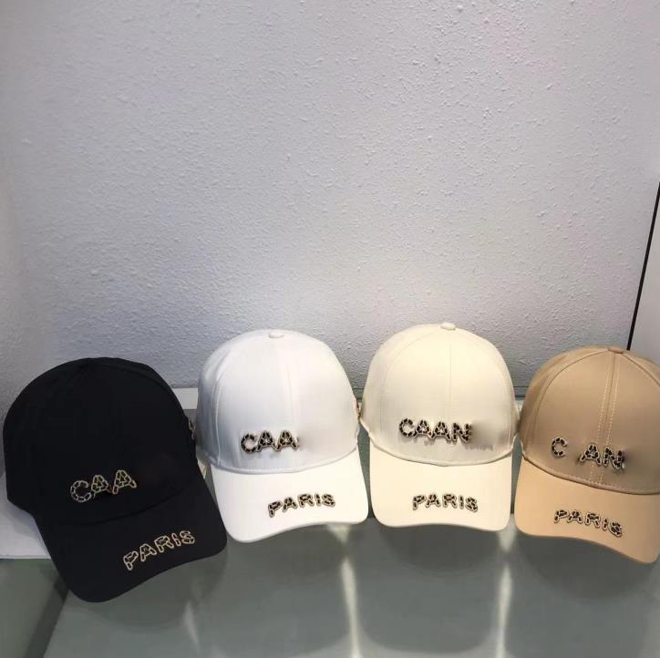 

Designer Ball Hat Women's Vacation Travel Sun Protection casquette Couple Sports Style Letter Embroidery cap, Black