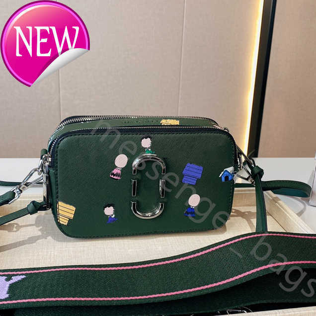 

Shoulder Bags 2022 SS Snapshot famous designer Camera bag wallets fashion dog totes women clutch shoulder letter soft great cartoon handbags cross body pursemarc, Color yellow(characters)