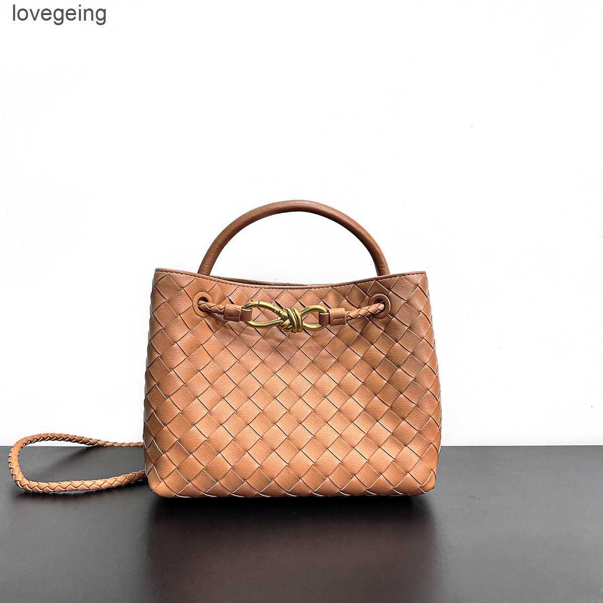 

Large Venetas Tote Designer Woven Bags Shoulder Bag Women's Andiamo Totes One Bottegas Portable Spring Capacity Metal Buckle P8hl, Black