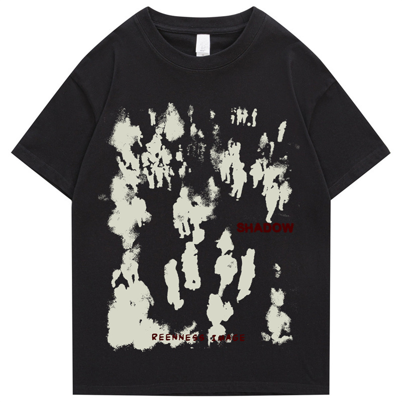 Mens TShirts Oversized Tshirt Summer Cotton HighQuality Fashion Printed HipHop Streetwear Top Short Sleeve Arrival 230327