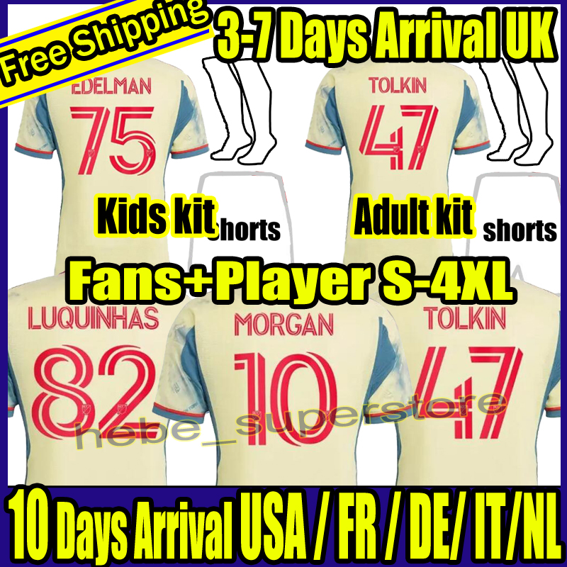 

4XL New York Red 22 23 Bulls Soccer Jerseys MORGAN 2022 2023 Fans Player EDELMAN TOLKIN ELIAS MANOEL AMAYA BURKE LUQUINHAS Football Shirt FERNANDEZ Mens MLS Jersey, 23-24 new york red