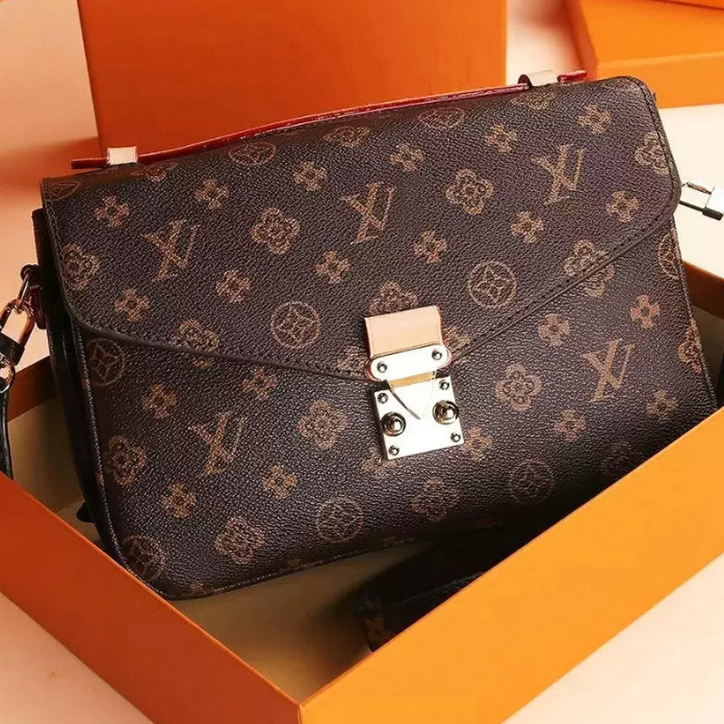 

Woman handbag Bag Date code serial number Quality Leather women purse messenger shoulder body POCHETTE METIS handbags louise Purse vutton Crossbody viuton Bag, Embossed black