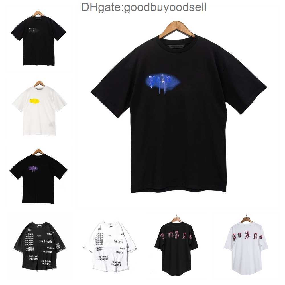 

mens designer tshirt palms Guillotine Bear short-sleeved t shirts fashion printed angels women graphic tees T-Shirts, 604