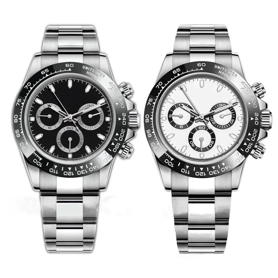 

Mens 40MM automatic mechanical watch 904L all stainless steel ceramic watch folding buckle waterproof super bright sapphire watches Montre de luxe dhgate, Dt02
