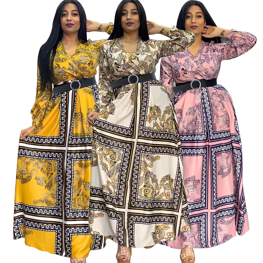 Plus Size Dresses Luxury Golden Sequins Dress Women V-Neck Long Sleeve Sexy Club Party Night 2022 Vestidos Cocktai DressPlus-image-783752760