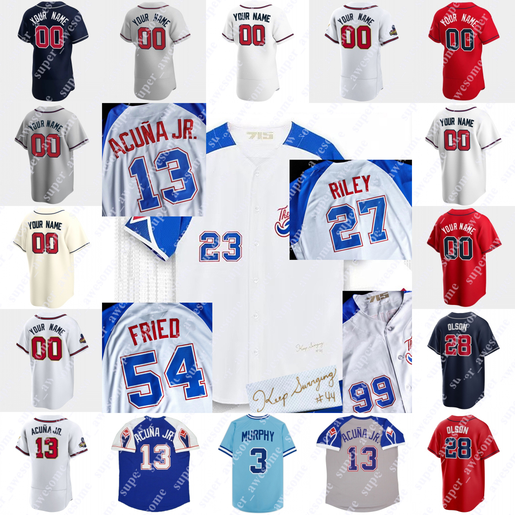 

Baseball Jerseys Chipper Jones Baseball Jersey Hank Aaron Dale Murphy John Smoltz Tom Glavine David Justice Chris Chambliss Andruw Jones Mark Wohlers Maddux John, White city connect flex base with a
