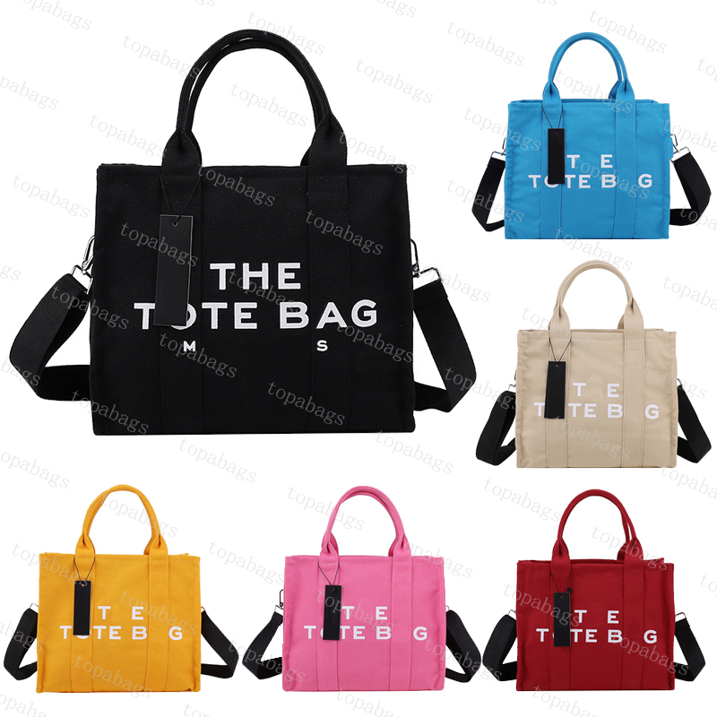 

Fashion Designer Bag Ladies Luxury Handbags The Marc Tote Bag Crossbody Shoulder Marcjocobs Totes Bags Canvas Shopping Handbag, Item6 yellow