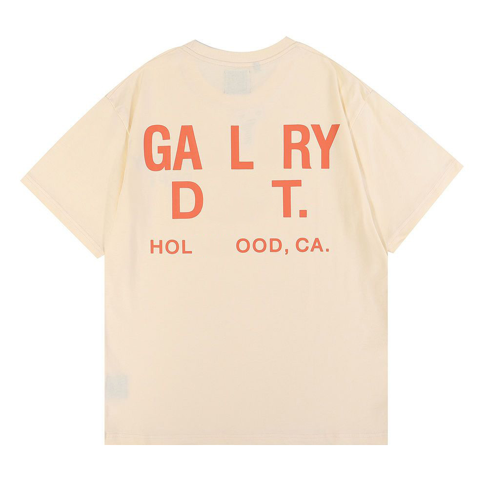 

High Quality Mens Designer T Shirt Summer Streetwear Short Sleeve Men Women Galleryes Hip Hop Tee depts S-XL, Ga8