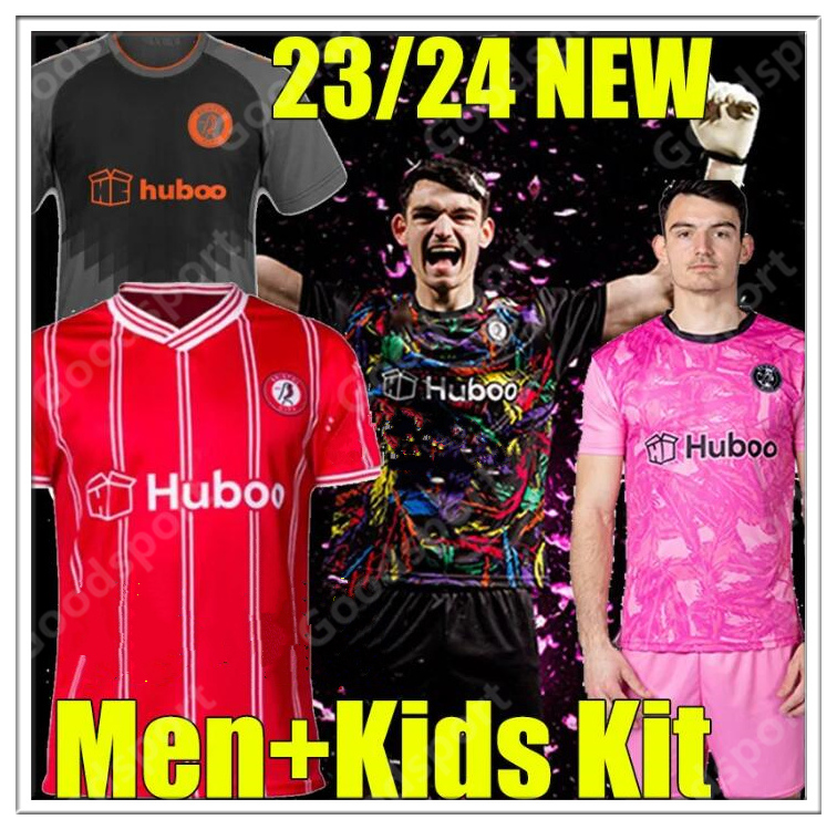 

23 24 Bristol Weimann City Soccer Jerseys goalkeeper men kids kit PATERSON WELLS SEMENYO MARTIN WEIMANN MAWSON KALAS MASSENGO football shirts calcio, 2324